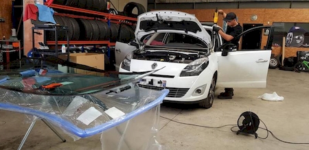 Notre zone d'activité pour ce service Trouver un garage automobile pour le remplacement d'un pare-brise fissuré Terres-de-Caux en Seine-Maritime